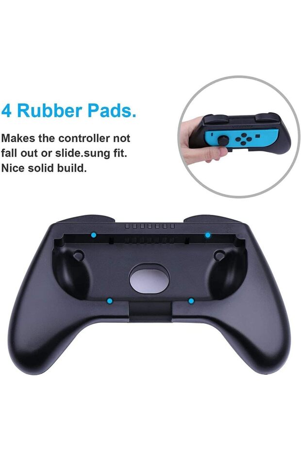 Compatible with Nintendo Switch/Switch OLED Joy-Con, 3 in 1 Wear Resistant Game Switch Controller... - 5