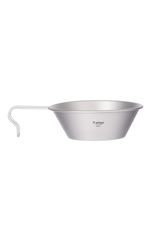 260ml Tiartisan 260ml Titanium Camping Sierra Bowl With Fixed Handle Outdoor Picnic Ultralight Porta