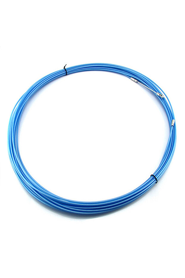 مجموعة سحب كابلات الكهرباء بشريط كهربائي عالمي بطول 5 أمتار، وجهاز سحب الأسلاك عبر الحائط، وجهاز توجيه الأسلاك - 1