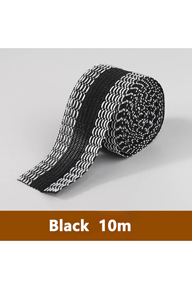 Black - 10m Self-Adhesive Pants Paste Tapes Ironing Pant Edge Shorten Stickers Jeans Trouser Hem Pat