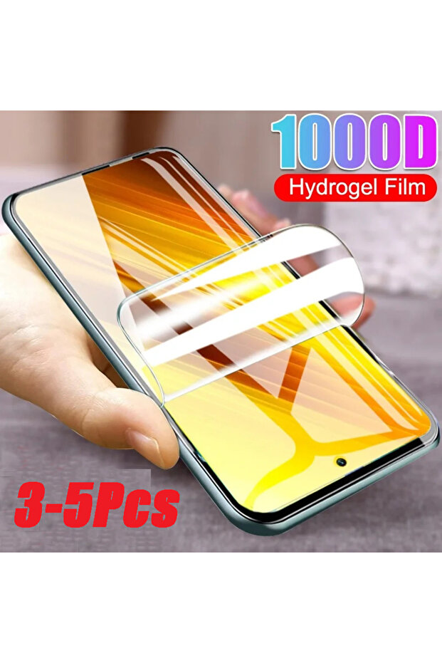 3-5 قطع فيلم هيدروجيل ل Redmi Note 13 Pro Plus Note 13 4G Note 13R Pro 5G واقي شاشة لـ Redmi Note 13...