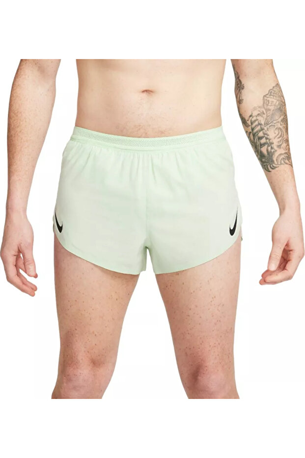 FN3349-376 Yeşil Dri-Fit Aero Swift Koşu Erkek Şort - 7