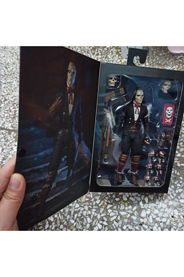 with box NECA Turtle X Universal Monsters Casey Jones As The Phantom Ultimate Action Figure Model Bi - 6