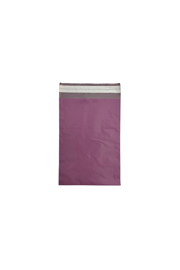 Cepsiz Renkli Kargo Poşeti - 18x25 Cm - Lila- 100 Adet - 1