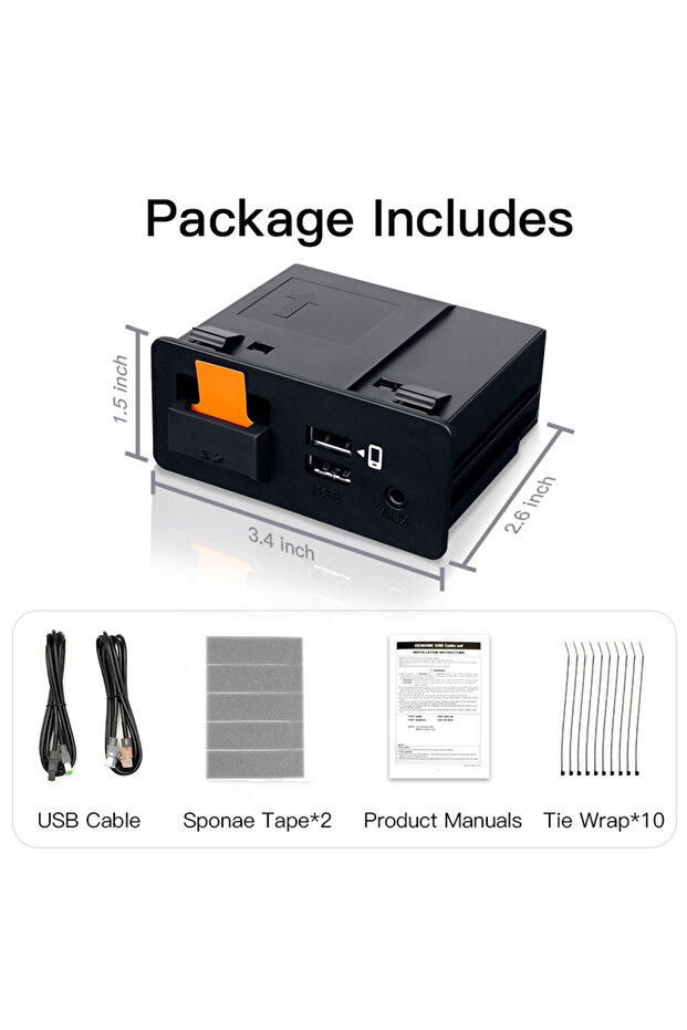 Mazda-Wired Suitable for Mazda Modification and Upgrade For Apple Carplay Android Auto Mazda2 Mazda3 - 1