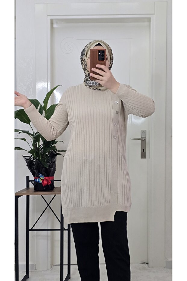 Merserize triko tunik - 1