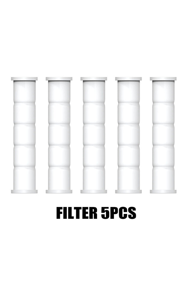 8.85 in filter 5PCS 10 Mode Showerheads High Pressure Filter Showerheads One Touch Stop Bathroom Han