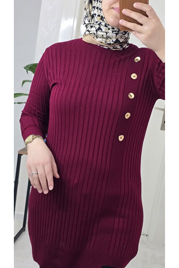 Merserize triko tunik - 5