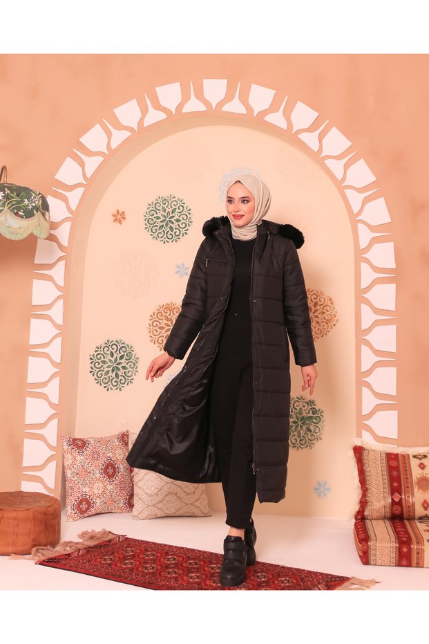 Water Repellent Quilted Coat