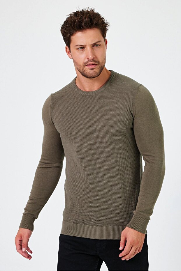 Crew Neck Regular Fit Sweatshirt (E24-Eze-03)