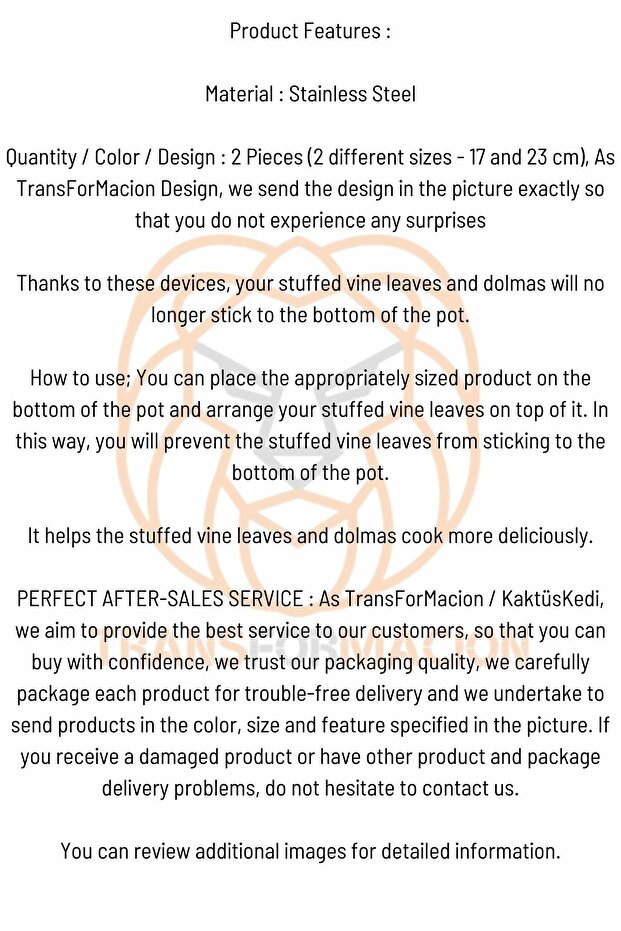 Sarma Dolma Süzgeci 2 li Set - 6
