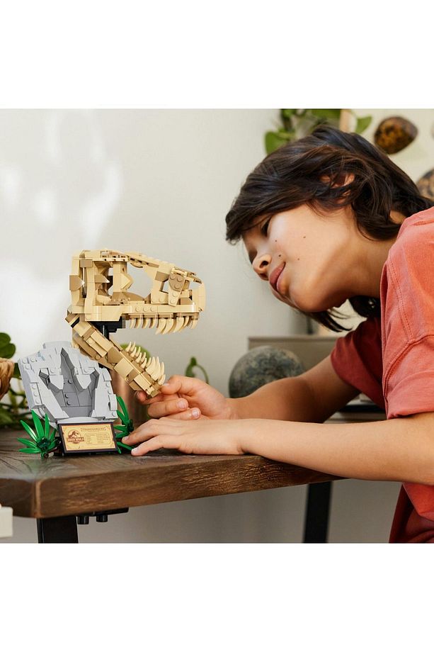 ® Jurassic World Dinozor Fosilleri: T. rex Kafatası 76964- 9+ Oyuncak Dinazor Yapım Seti (577 P) - 9