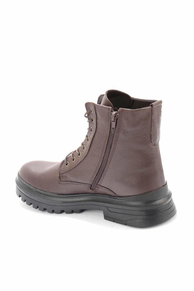 Kahve Leather Erkek Bot & Bootie E02556082503 - 4