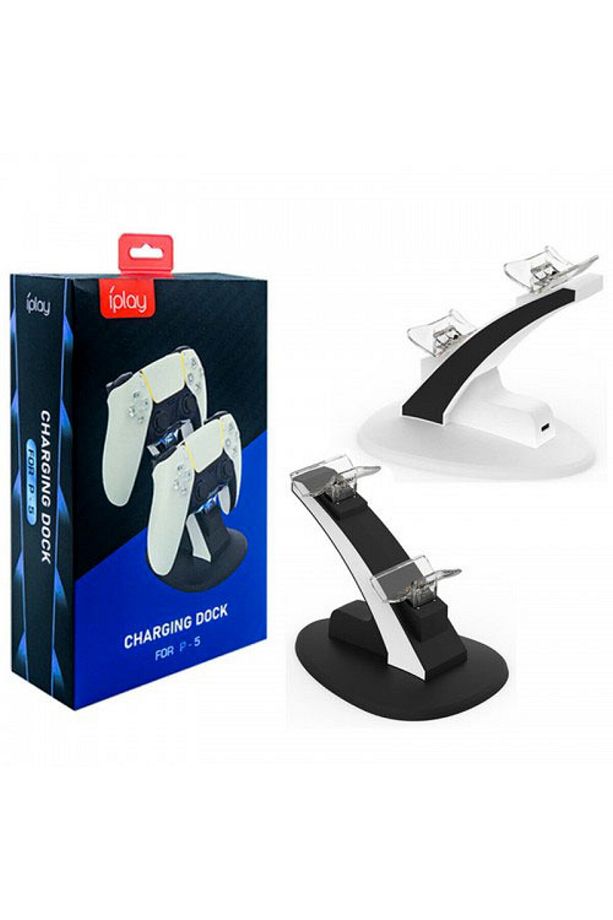 İPlay PS5 Dualsense Joystick Dual Çiftli Hızlı Şarj Standı Dock - 4