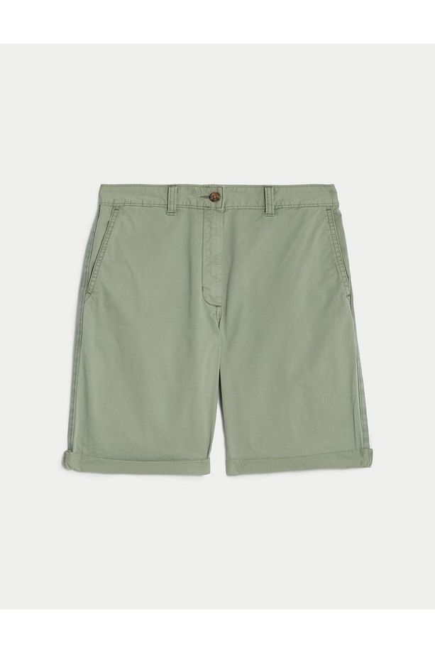 Regular Fit Chino Şort - 5