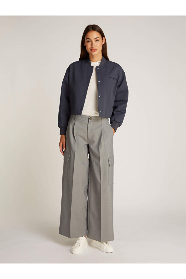 SHORT BOMBER JACKET - 2