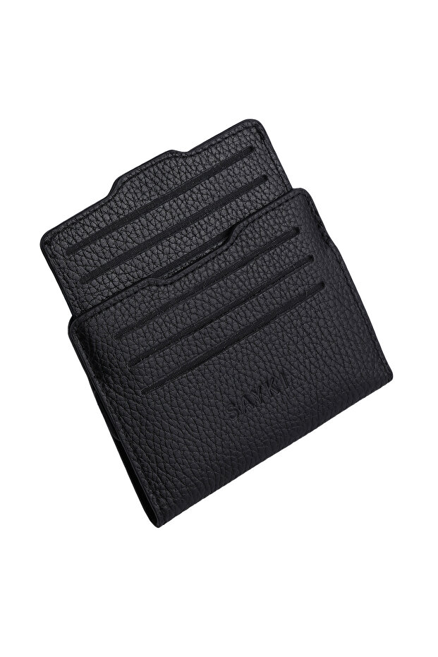 Siyah Floter Deri Cüzdan - 3
