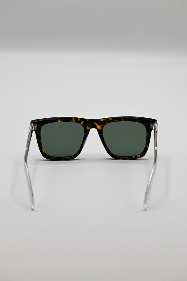 نظارات شمسية على شكل عظمة للجنسين بنقشة الفهد - 5