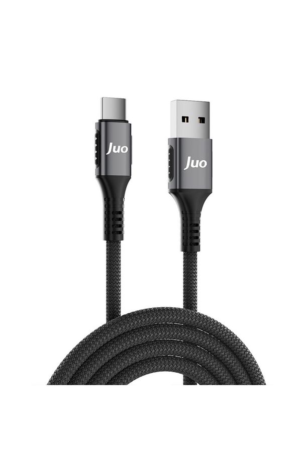 66w Usb-a To Type-c Örgülü Hızlı Şarj Ve Data Kablosu 1 Metre - 6