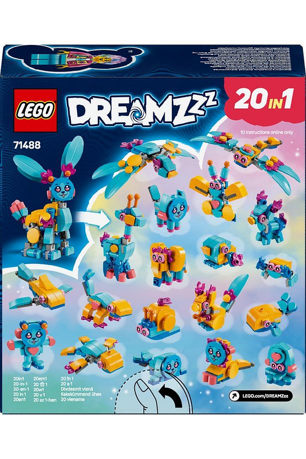 ® DREAMZzz™ Bunchu'nun Yaratıcı Hayvan Maceraları 71488 - 7+ Oyuncak Yapım Seti (143 Pr) - 5