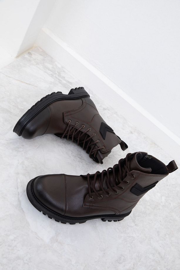 Kahve Erkek Bot & Bootie 20154 - 2