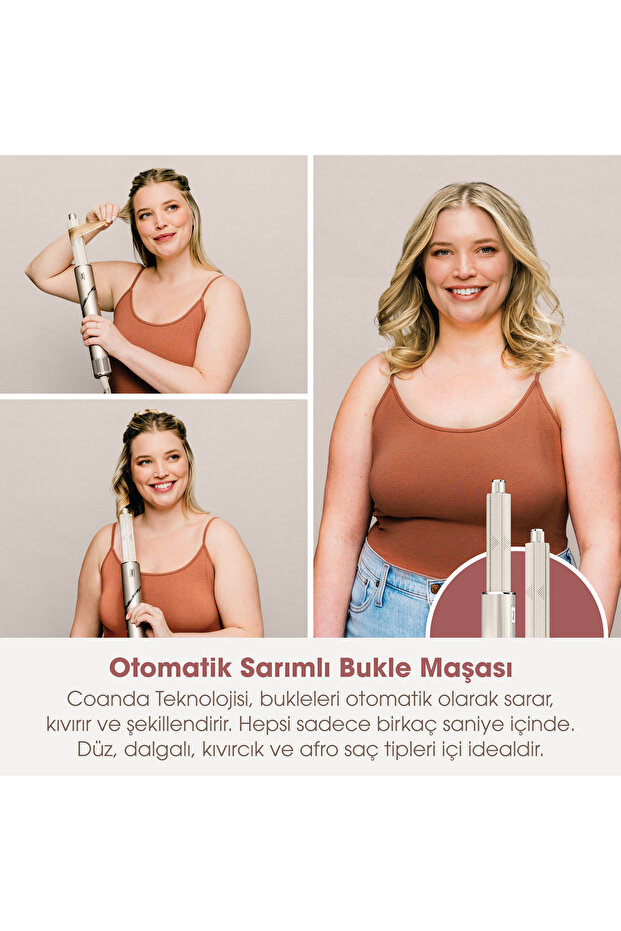 FlexStyle 5-in-1 Saç Kurutma & Şekillendirme Sistemi - Stone - 2