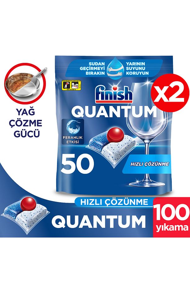 Quantum Tablet Deterjan 50x2 - 1