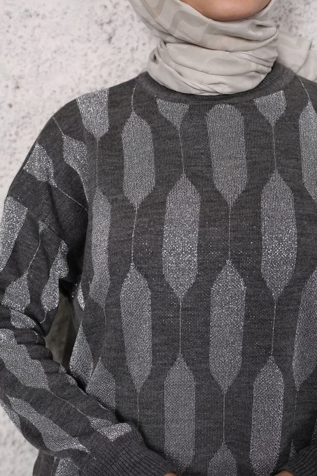 Glitter Knitwear Tunic - 4