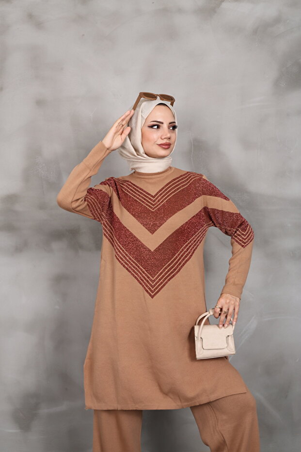 Simli Triko Tunik - 4