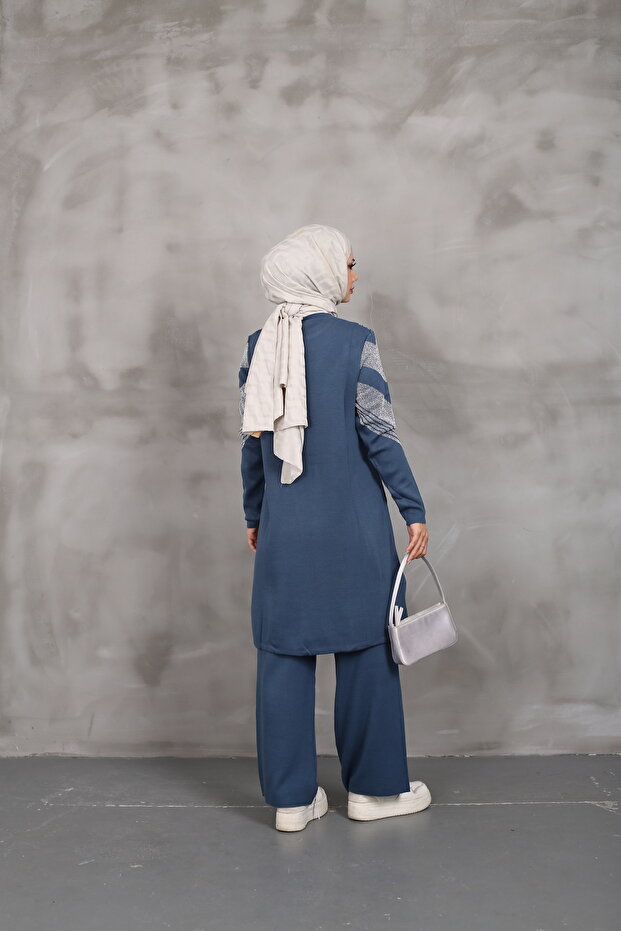 Simli Triko Tunik - 6