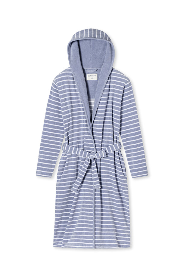 Bademantel Feather Terry Bade-Mantel Sauna Morgen-Mantel - 4