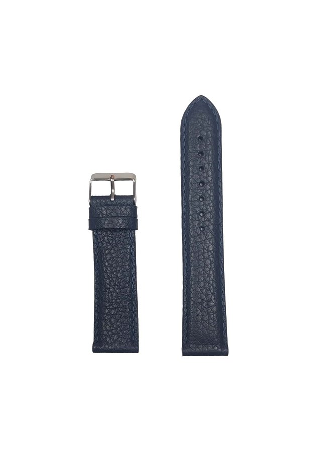 Rc3002S Records Leather Strap - Blue - 20mm