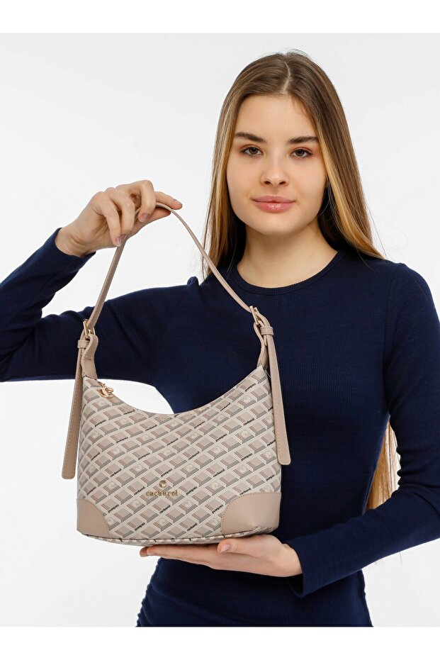 Omuz Çantası - Vizon - - 1