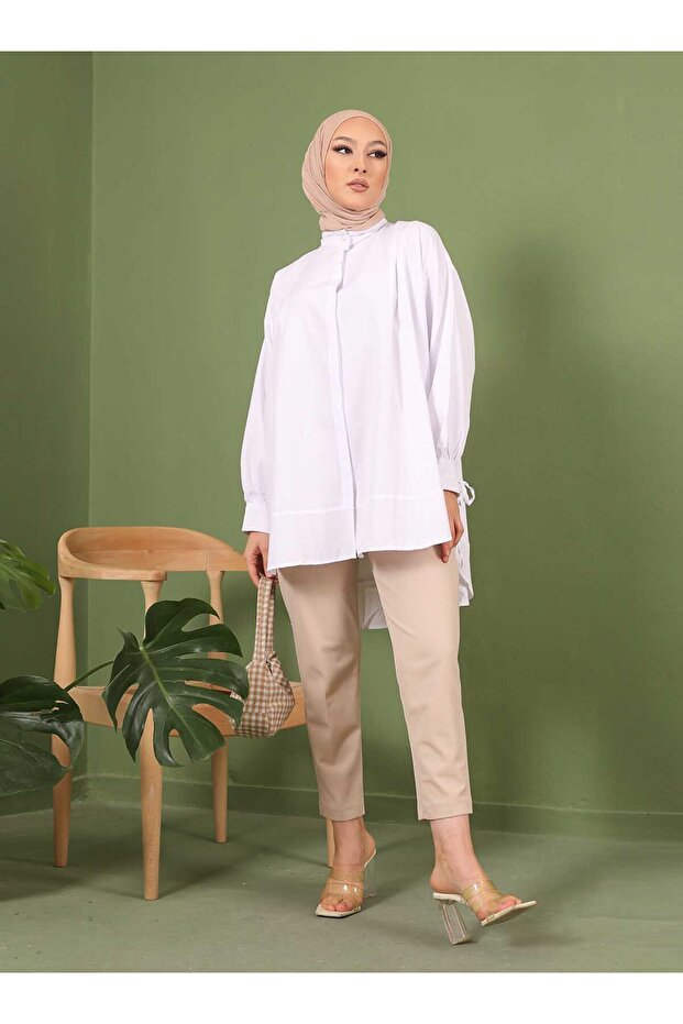 تونيك بأكمام بيضاء - Vav - 5