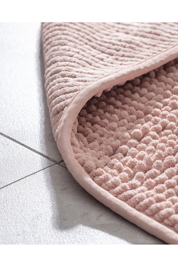 Conques Banyo Paspas - Pembe - 60x100 cm - 5