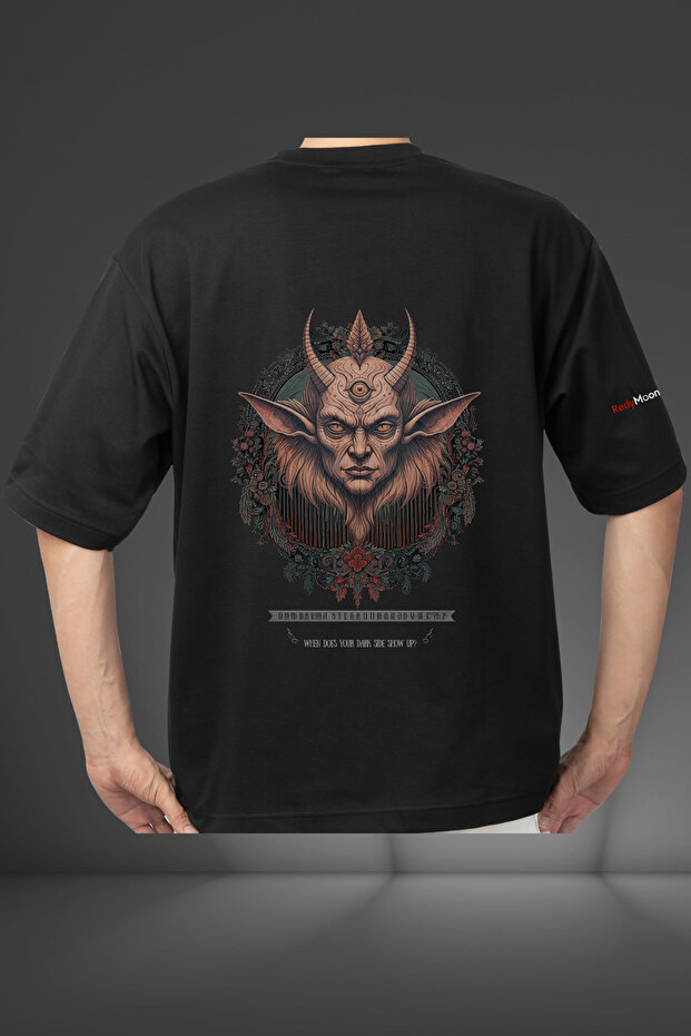 Dark Seri Unısex Oversize Tshirt