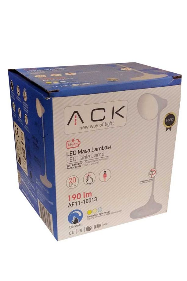 Şarjlı LED Masa Lambası, Ayarlanabilir Dokunmatik Işık, Dekoratif Çalışma Lambası - 5