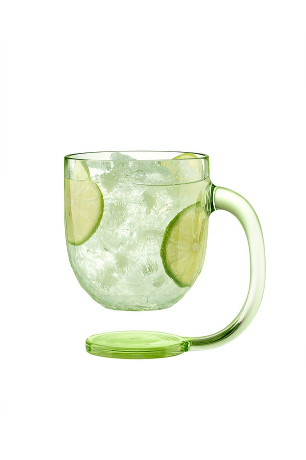 Domme 2'li Plastik Kupa - Yeşil - 385 ml - 5