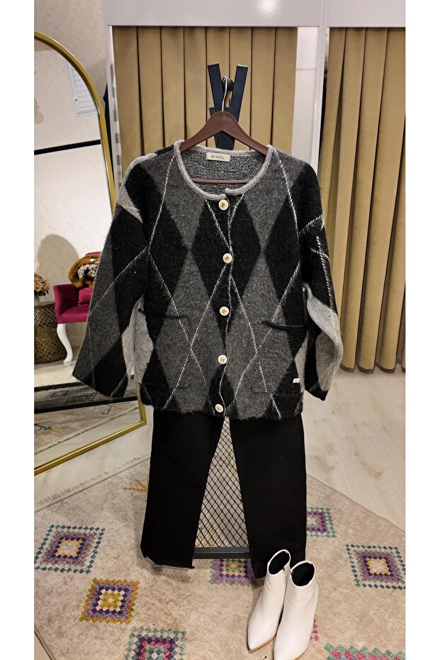 Çelik örme hırka - 1