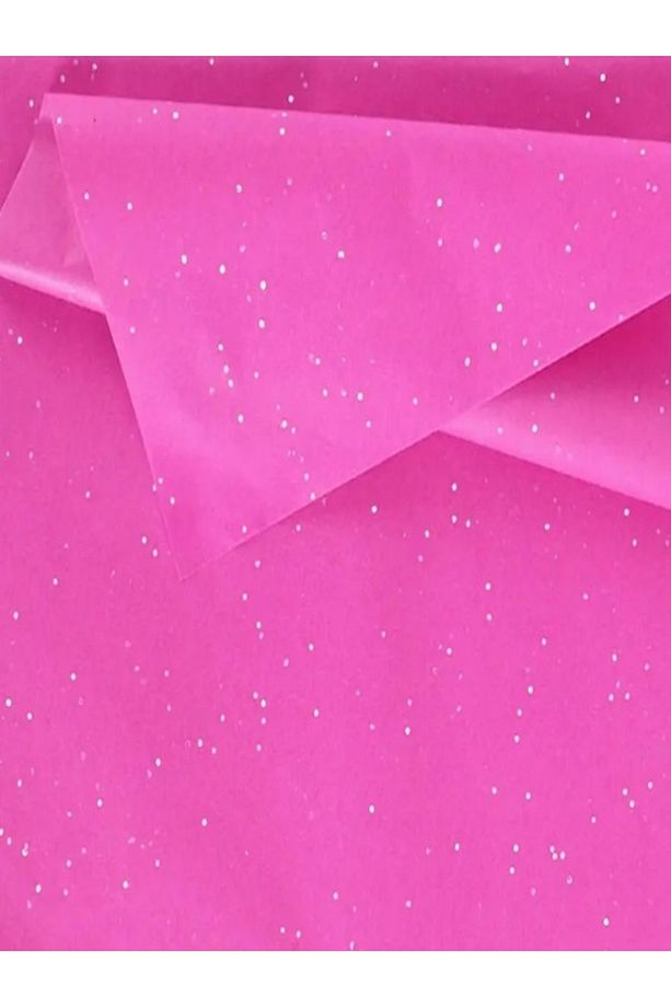 Pembe Simli Pelur Kağıt 35x50 Cm (5 ADET) - 1