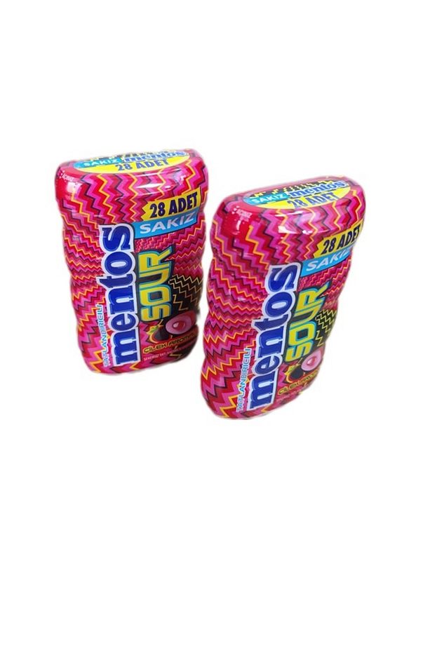 Sour Çilekli Ekşi Sakız_56g x 6 - 3