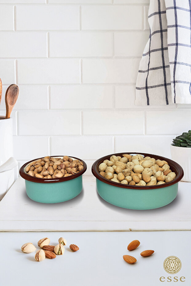 Emaye 2'li Çerezlik Seti - 5