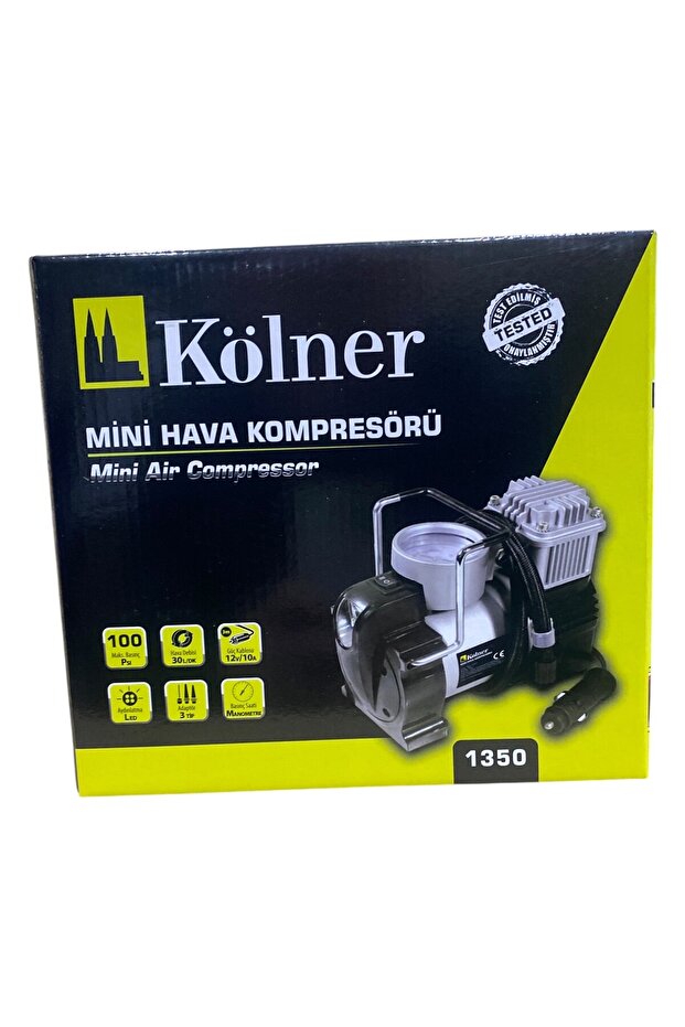 100 Psı Mini Hava Kompresörü Araç Kompresörü - 5