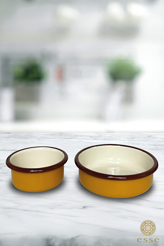 Emaye 2'li Çerezlik Seti - 4