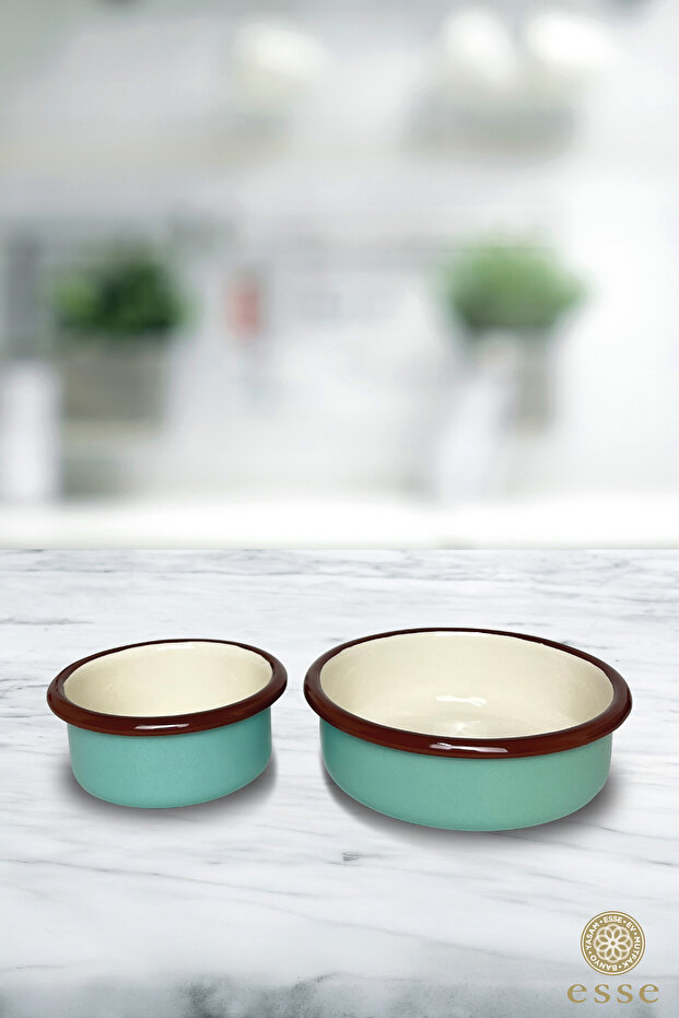 Emaye 2'li Çerezlik Seti - 4