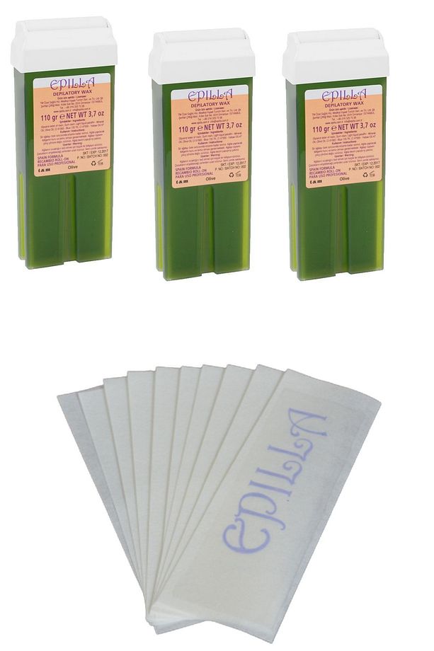 Zeytinyağlı Roll On Sir Ağda Kartuşu, 110 Ml 3 Adet - 1