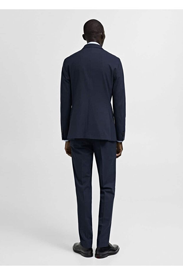 Schmal geschnittener Blazer - 4