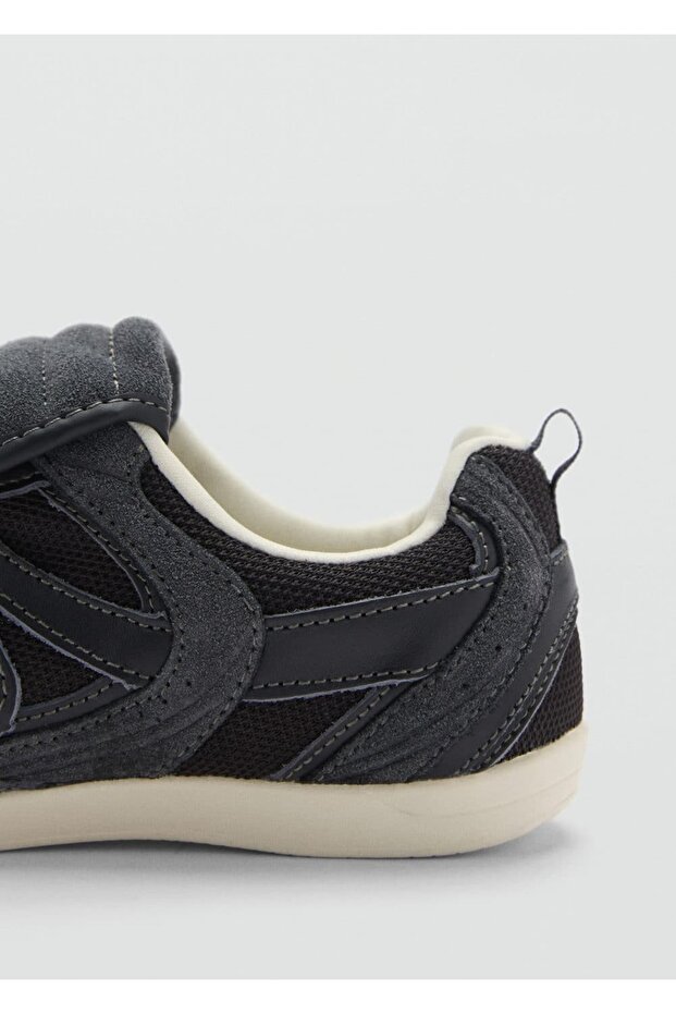 Sneakers mit Ledereinsatz - 3