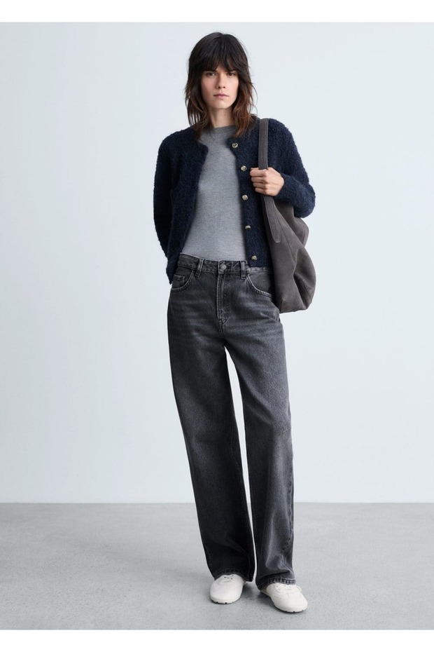 Strass taşlı buklet ceket - 2