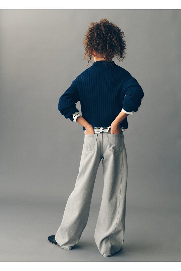 Dekoratif dikişli üst - 8